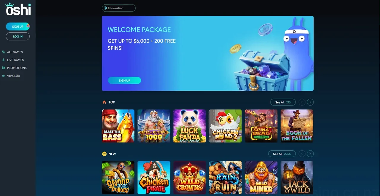 Oshi Casino Casino